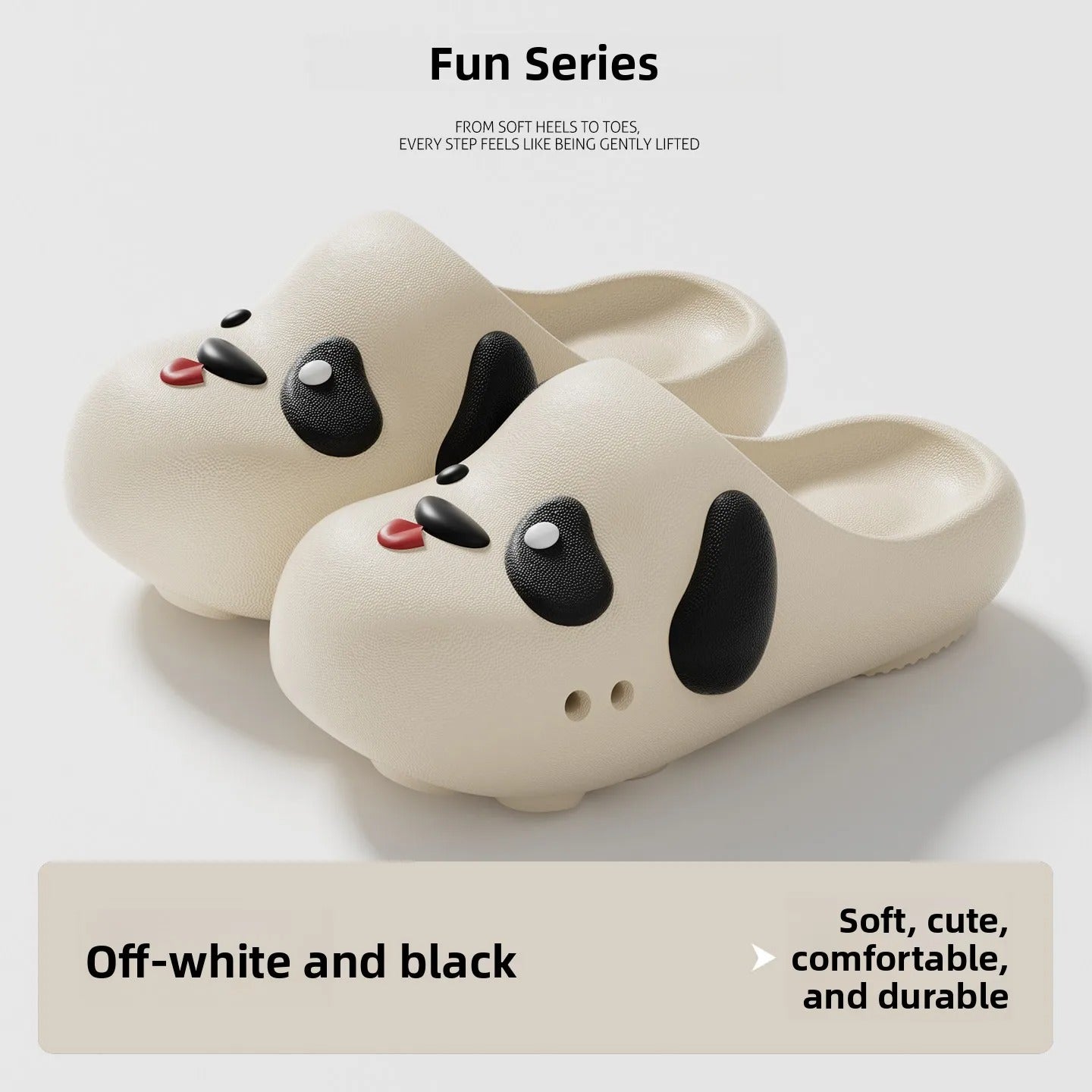 Dog Paw Print Slippers